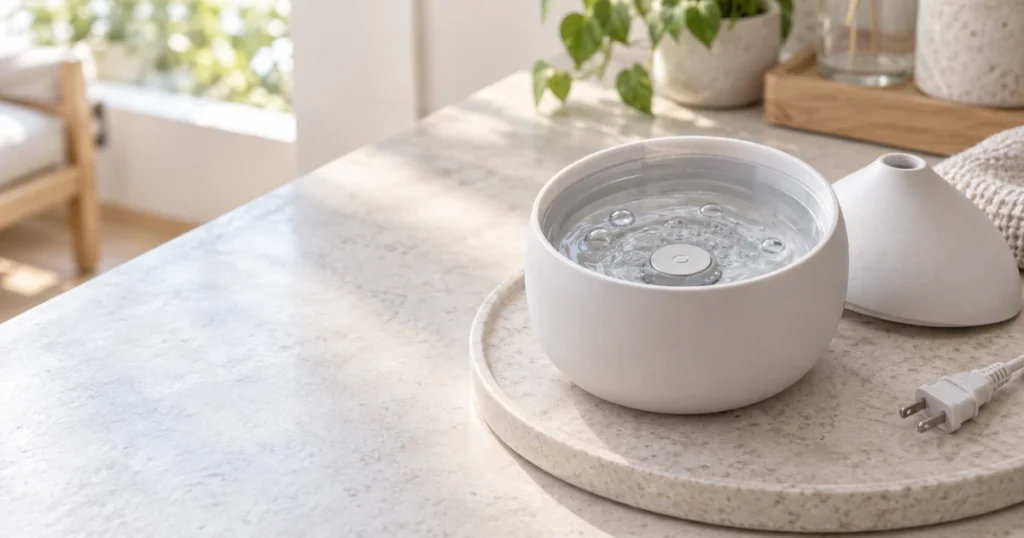 香氛機水箱冒泡正常嗎？氣泡、水聲、霧化片與故障排查